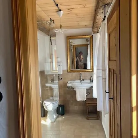 Historisches Baderhaus Mit Eigenem Saunauhaus 度假居