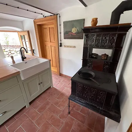 Prázdninový dům Historisches Baderhaus Mit Eigenem Saunauhaus *