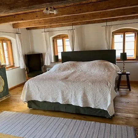 Prázdninový dům Historisches Baderhaus Mit Eigenem Saunauhaus *